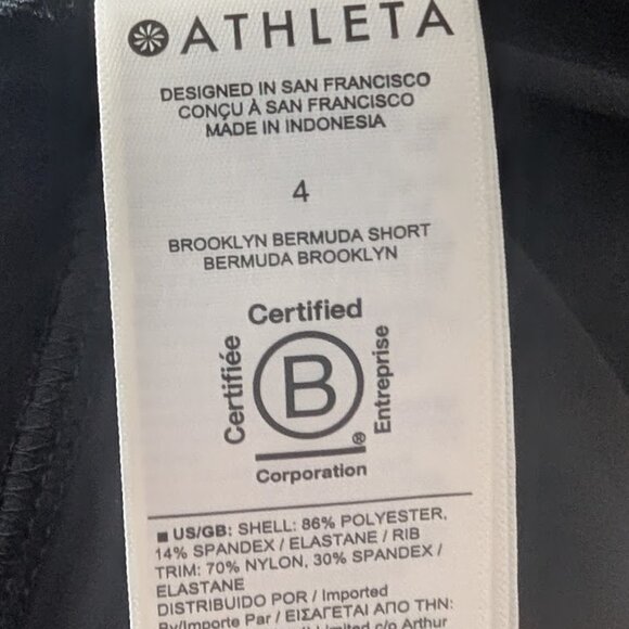 Athleta | Brooklyn Bermuda Short In Black - Picture 11 of 13
